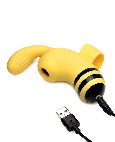 Shegasm Sucky Bee 5X Suction & 10X Vibration Finger Vibe