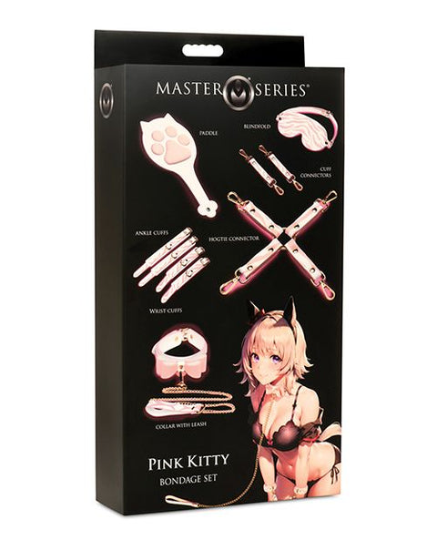 Master Series Tiger Kitty Bondage Set - Pink
