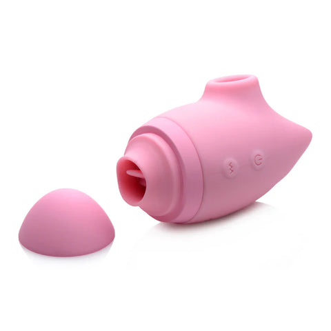 Shegasm Kitty Licker 5X 3-In-1 Clit Stimulator Vibrators