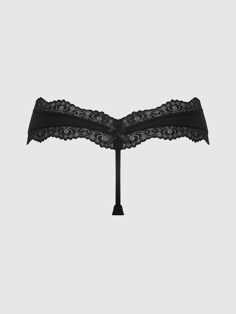 VERA MICRO & LACE TRIM G-STRING Panties