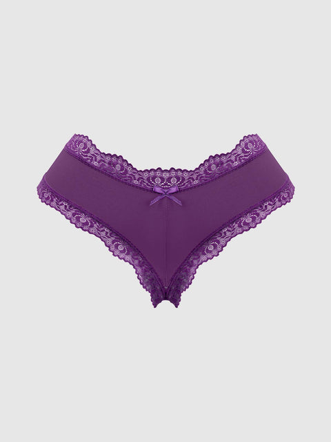 VERA MICRO & LACE TRIM G-STRING Panties