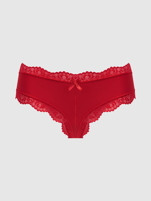 VERA MICRO & LACE TRIM G-STRING Panties