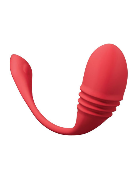 Lovense Vulse Thrusting Egg - Red Vibrators