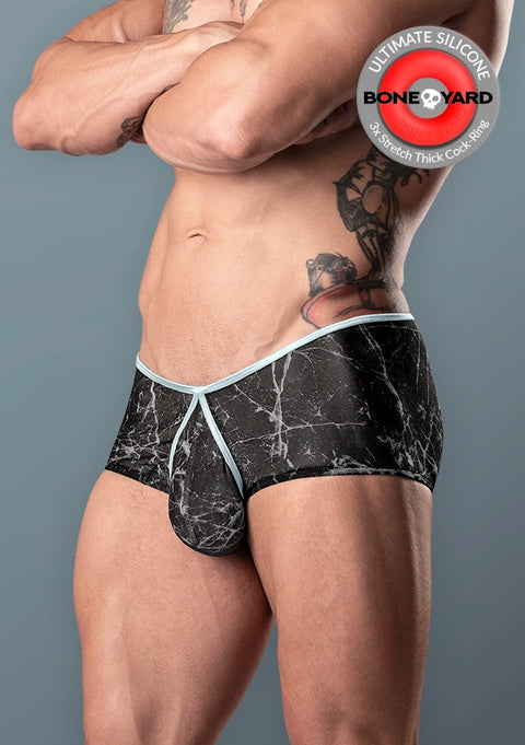 The Ultimate Duo CRR Mini Short w Red Cock Ring Menswear