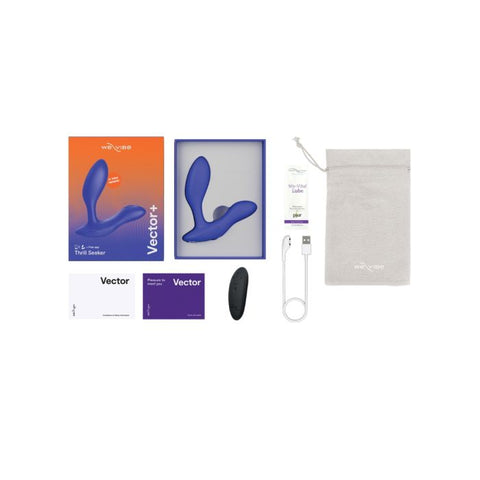 We-Vibe Vector+ - Royal Blue Anal Products