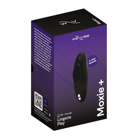 We-Vibe Moxie+ Panty Vibe - Satin Black Vibrators