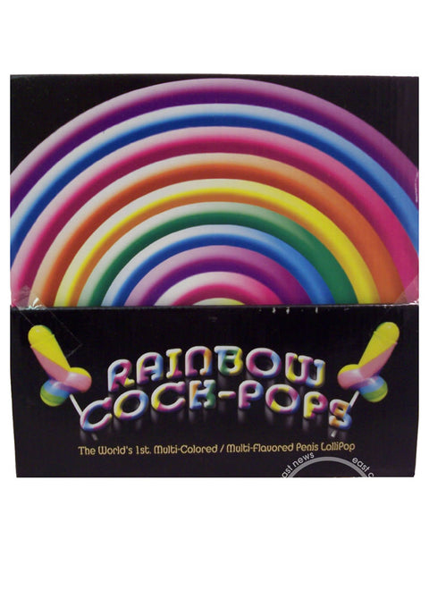 Rainbow Cock Pops Lolliops