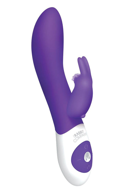 The Come Hither Silicone Rabbit Waterproof Purple