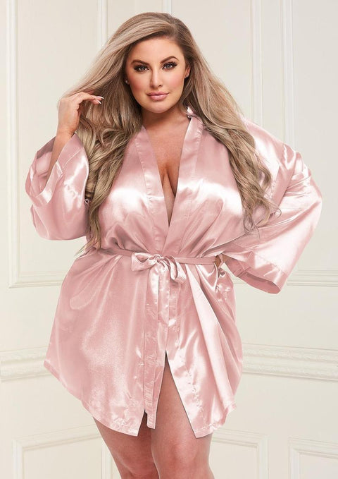 All Satin Robe