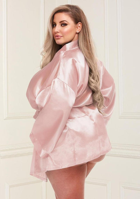 All Satin Robe