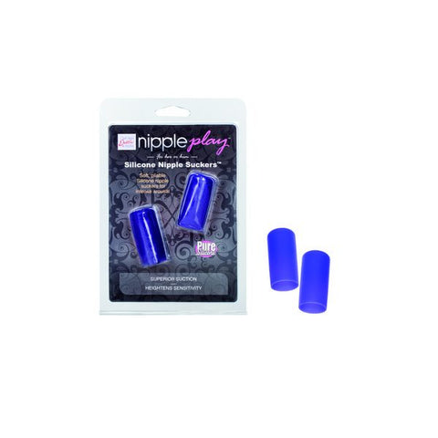 Nipple Play Silicone Nipple Suckers - Purple