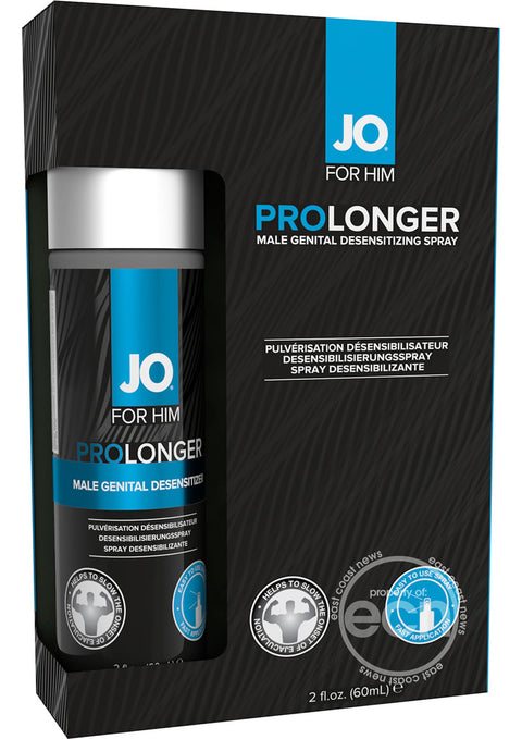 Jo Men Prolonger Desensitizing Gel 2 Ounce Spray