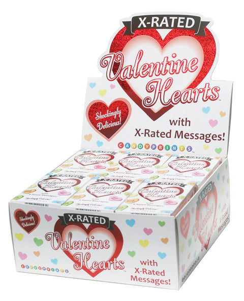 VALENTINE HEART CANDY X-RATED 1.6OZ BOX