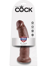 King Cock Dildo 9in