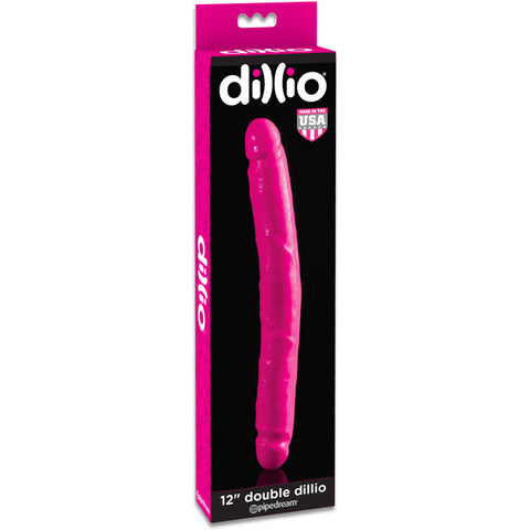 Dillio 12" Double Dillio Pink