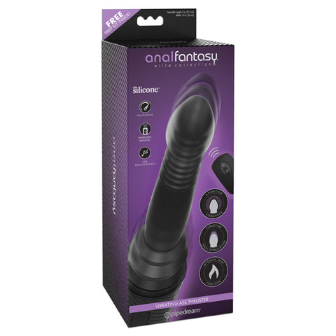 Anal Fantasy Elite Collection Vibrating Ass Thruster Black