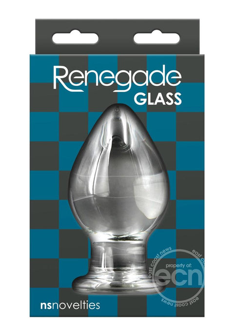 Renegade Glass Knight Anal Probe - Clear