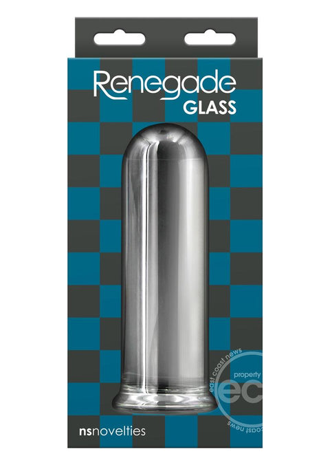 Renegade Glass Rook Anal Probe - Clear
