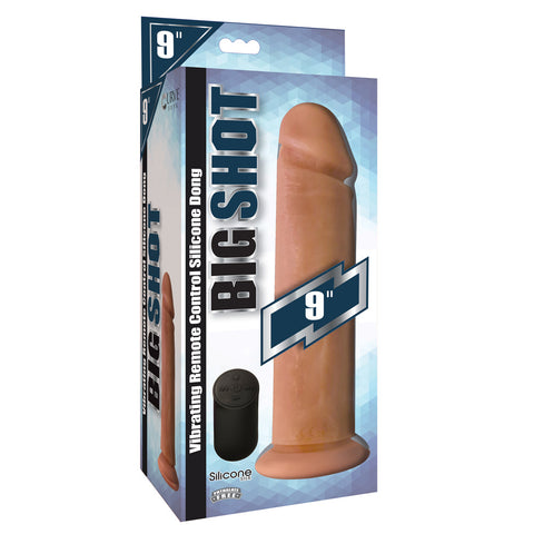 Big Shot 9" No Balls Silicone Vibrating