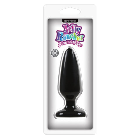 Jelly Rancher Pleasure Plug - Medium - Black