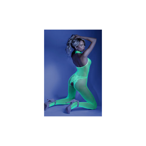 Moonbeam Bodystocking Neon Green