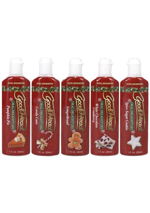 GoodHead Oral Delight Gel Holiday Edition (5 pack) 1oz