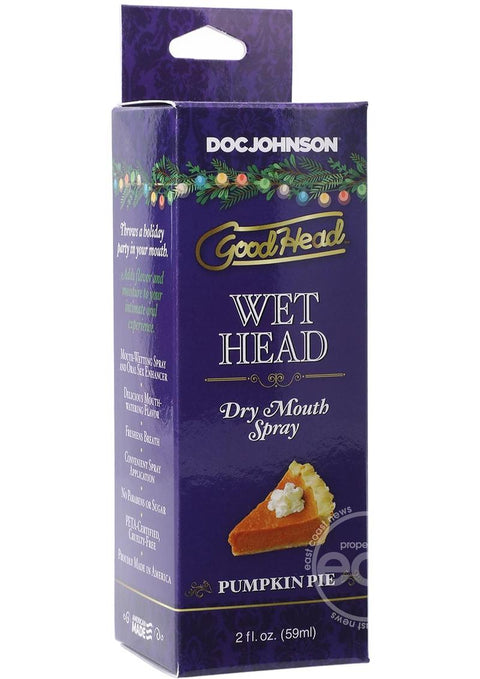 GoodHead Holiday Wet Head Dry Mouth Spray 2oz