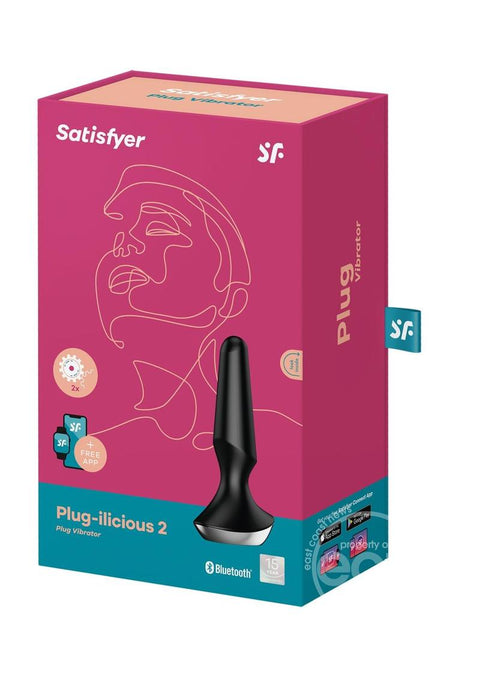 Satisfyer Plug-ilicious 2 Silicone Vibrating Anal Plug