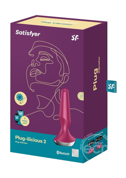 Satisfyer Plug-ilicious 2 Silicone Vibrating Anal Plug