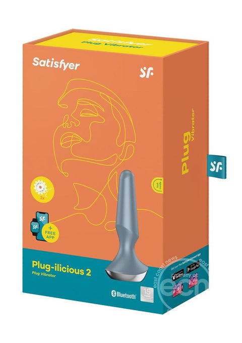 Satisfyer Plug-ilicious 2 Silicone Vibrating Anal Plug