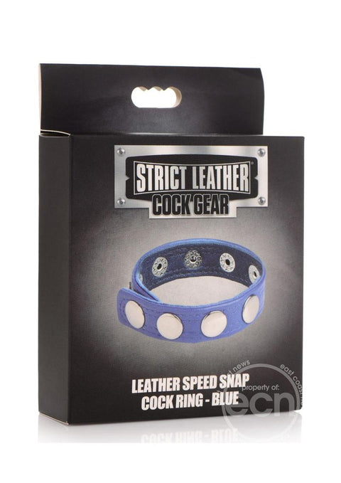 Cock Gear Leather Speed Snap Cock Ring