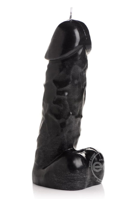 Master Series Dark Pecker Black Dick Drip Candle