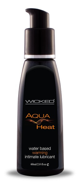 Aqua Heat Warming Waterbased Lube 2 oz.