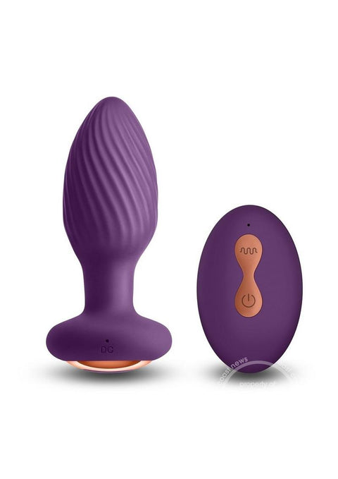 Inya Alpine Rechargeable Silicone Anal Plug with Remote Control