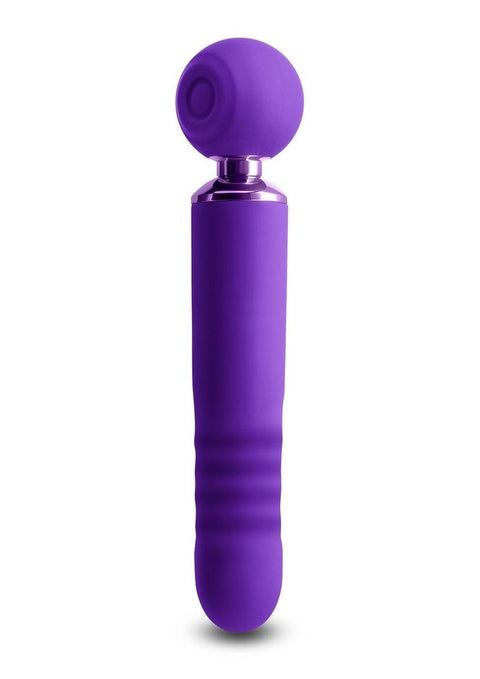 Revel Fae Rechargeable Silicone Vibrator with Clitoral Stimulator