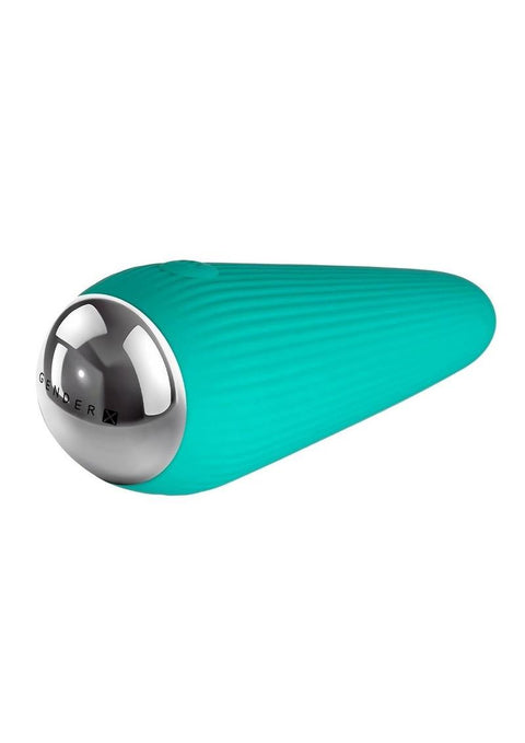 O Cone Rechargeable Silicone Bullet - Teal