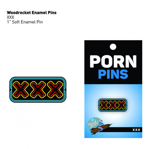 WoodRocket XXX Pin