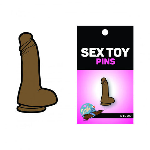 WoodRocket Dildo Brown Pin