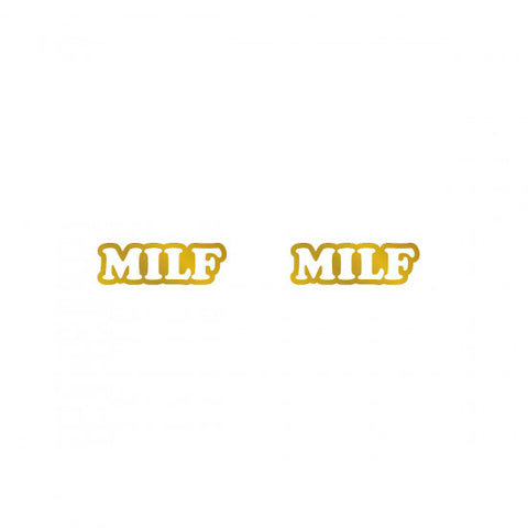 WoodRocket MILF Earrings