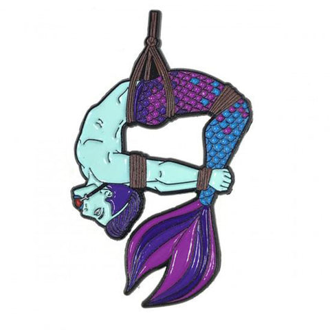 Geeky and Kinky Merman Pin