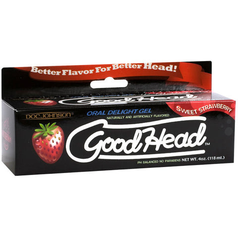 Goodhead - Oral Delight Gel - Sweet Strawberry