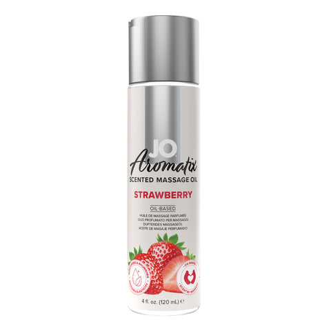 Jo Aromatix Strawberry Massage 4 oz.