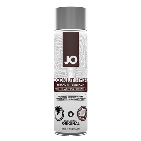 Jo Silicone Free Hybrid Lubricant With Coconut Original 4 oz.