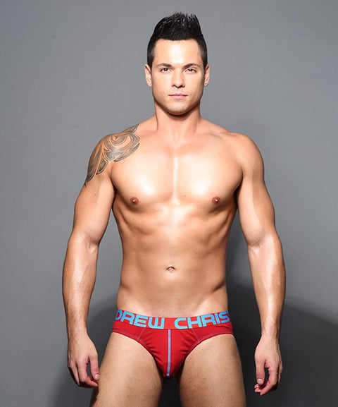 Happy Brief w/ Almost Naked XL RED Menswear