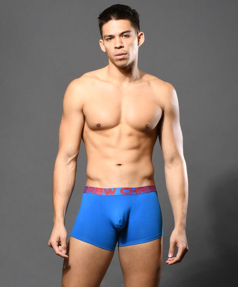 Almost Naked Bamboo Boxer Electric Blue Menswear