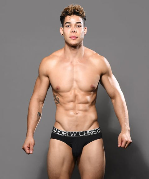 Happy Modal Brief w/ ALMOST NAKED Black Menswear