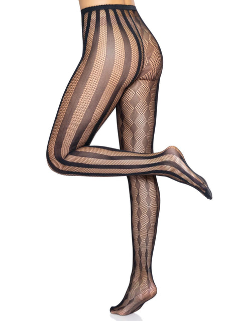 Harlequin net tights