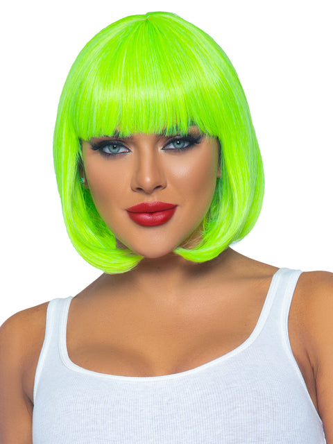 Neon Green Wig