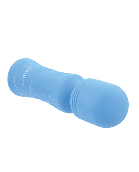 Evolved Out of The Blue Vibrating Mini Wand - Blue Vibrators
