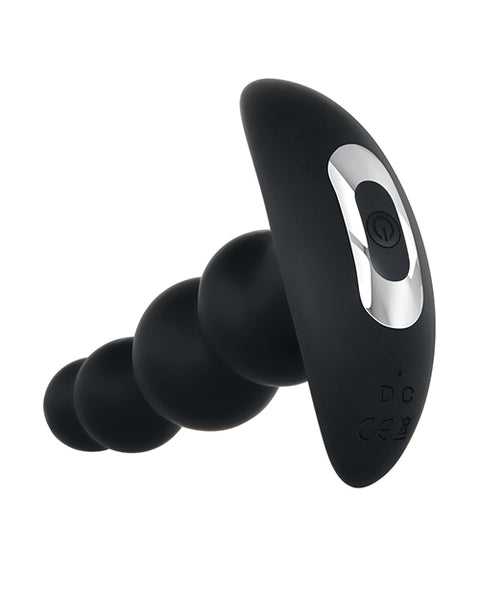 Bump N' Groove Vibrating Butt Plug - Black Anal Products